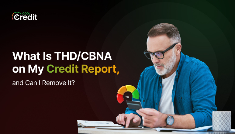 THD CBNA on Credit Report